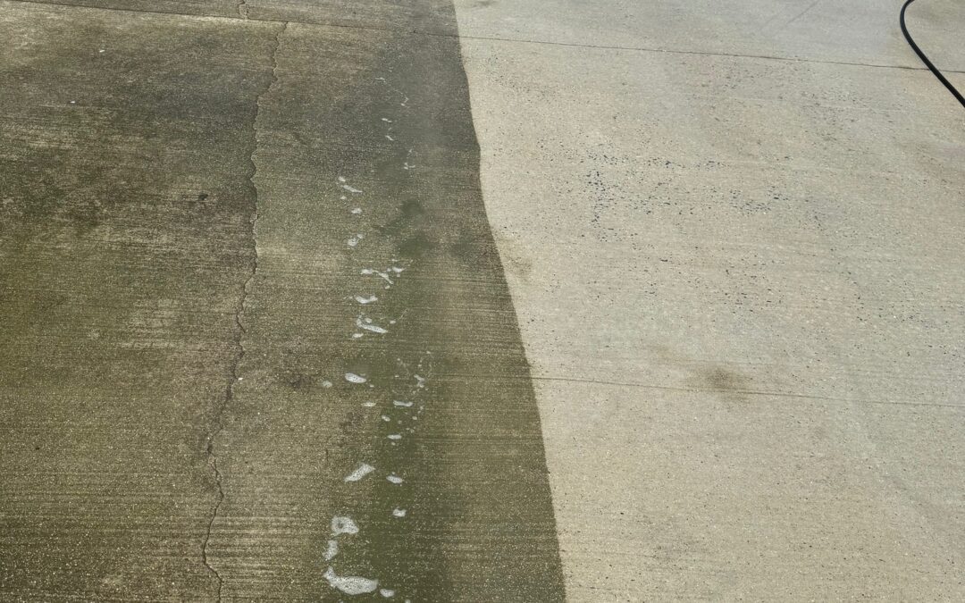 driveway cleaning